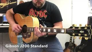 Gibson J200 standard VS Sigma GJA-SG200