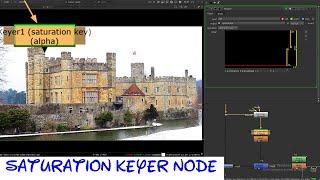 Nuke tutorials || Saturation Keyer || How to use Saturation Keyer node in Foundrry Nuke  HINDI