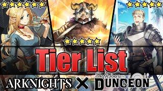 Arknights Tier List - Marcille/Senshi/Laios 10/03/2025 [Global Server]