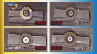 Norton Quantum3 Lasts Longer  Metal Removal Comparison