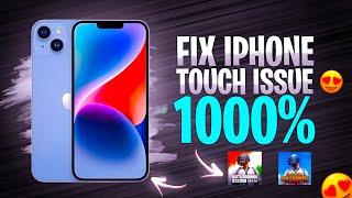 Fixed iPhone Touch Issues 100% In BGMI 2023 | Multitouch  Problem BGMI PUBG | Best Tricks 