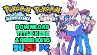 How to download title keys & prod keys for yuzu | Pokémon Brilliant Diamond