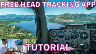 Free iphone Head-Tracking set up tutorial for Microsoft Flight Simulator and All Supported Games