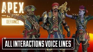 New Bloodhound Fuse and Maggie Interactions Voice Lines - Apex Legends