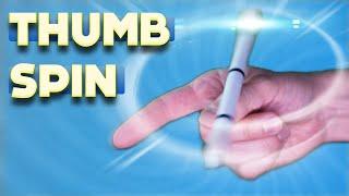 Thumb Spin pen trick tutorial