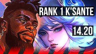 K'SANTE vs IRELIA (TOP) | Rank 1 K'Sante, Rank 22 | BR Grandmaster | 14.20