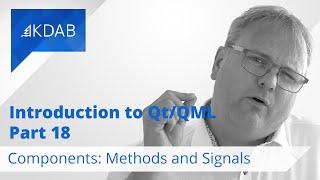 Introduction to Qt / QML (Part 18) -  Methods and Signals + Declarative Programming