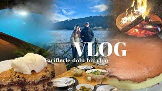 VLOG | Çikolata Kremalı Vişneli Dev Cookie , San Sebastian Cheesecake , Sapancaya Tatile Gidiyoruz 