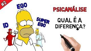 PSICANÁLISE - Uma Explicação Simples e Rápida Sobre ID, EGO e SUPEREGO