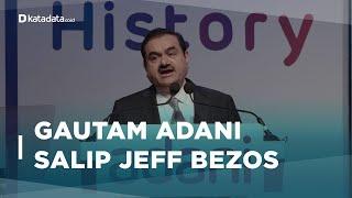 Salip Harta Jeff Bezos, Ini Kerajaan Bisnis Miliarder Gautam Adani | Katadata Indonesia