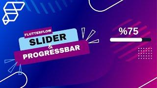 Two Useful Widget For Your Next Project: Progressbar and Slider! - #flutterflow #nocode