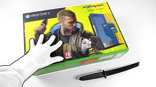 Unboxing CYBERPUNK 2077 Console! - Best Xbox One X Limited Edition?