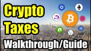 How To Do Cryptocurrency Taxes in 2021 | CryptoTrader.Tax - Walkthrough | Coinbase, Binance, Uniswap