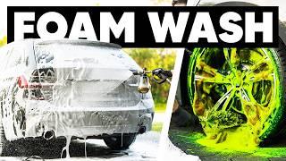 BMW 3 Touring Foam Wash - Exterior Detailing ASMR