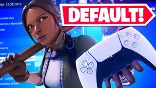 I Tried Fortnite's DEFAULT Controller Settings… (GOOD or BAD?)