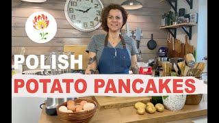 Polish POTATO PANCAKES - PLACKI ZIEMNIACZANE; How to make Polish food by Polish Your Kitchen