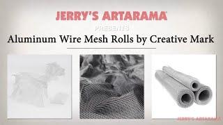 Creative Mark Aluminum Wire Mesh Rolls Product Demo