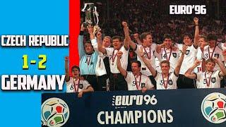 Germany vs Czech Republic 2 - 1 Final Highlights & All Goals Euro 96 HD