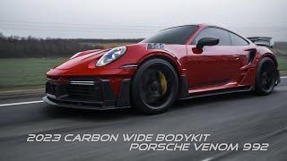 CARBON Wide BodyKit VIRUS 992 for the Porsche 911 992 Turbo S from SCL GLOBAL Concept