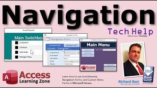 Microsoft Access Switchboards and Navigation Forms. Why NOT To Use Them! Create Your Own Menu Forms