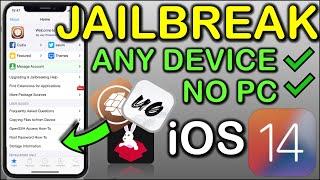 Jailbreak iOS 14 without computer on ANY DEVICE  Jailbreak iOS 14.3 NO VERIFICATION and NO PC