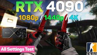 CS GO - RTX 4090 1080p | 1440p | 4K Test