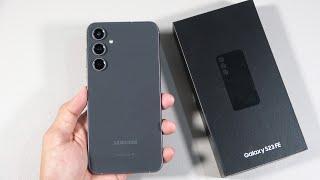 Samsung Galaxy S23 FE unboxing, camera, speakers, antutu, gaming test