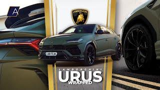 Lamborghini Urus Green Car Wrap | Autowrap Manchester