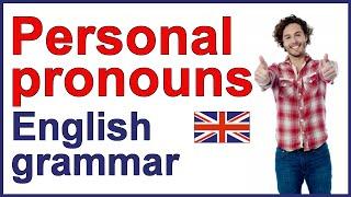PERSONAL PRONOUNS | English grammar lesson and exercises