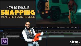 How to Enable Snapping in After Effects Timeline | Quick Tutorial | URDU | हिन्दी
