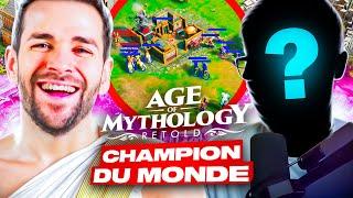  J'AFFRONTE LE FAKER & CHAMPION DU MONDE AGE OF EMPIRE 2 SUR AGE OF MYTHOLOGY !!