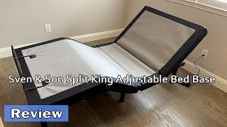 Sven & Son Split King Adjustable Bed Base Frame - Review 2023