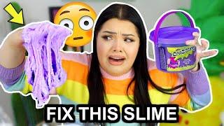 FIX THIS STORE BOUGHT SLIME CHALLENGE! Make this Putty Pretty!