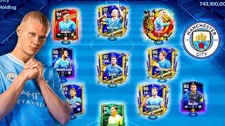 I Made Best Special Manchester City Squad! Haaland, De Bruyne!! FC Mobile