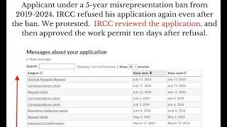 Immigration made a mistake- Visa after misrepresentation ban