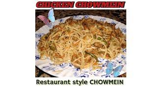 CHICKEN CHOWMEIN || restaurant style ||tasty and delicious food ||Saima's kitchen ️