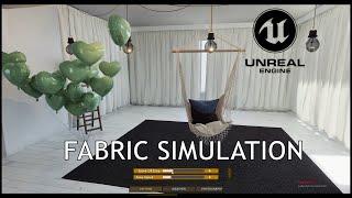 Physics simulation, fabric Unreal Engine 5 | Archilives