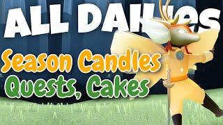 Season Candles, Quests, Cakes, and Shard Info - Hidden Forest nastymold July 28