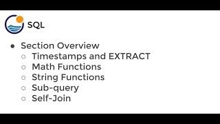 Advanced SQL Commands | The Complete SQL Bootcamp Go from Zero to Hero