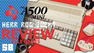 Review | Alle 25 Spiele | Was kann der Mini Amiga 500? | THEA500 Min | Herr Rog zockt