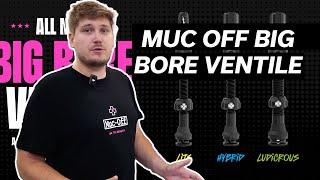 Muc Offs neues Big Bore Tubeless-Ventil – Für blitzschnelles Aufpumpen!