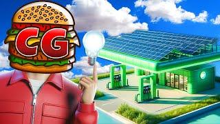 UPGRADING My Gas Station's Tesla Charging Station & Solar in Pumping Simulator 2!