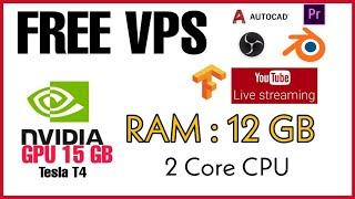Google Colab:  FREE Vps Live Streaming | Linux GUI Server | Nvidia GPU 15 GB |