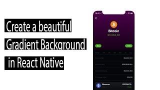 Linear Gradient Background in React Native