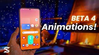 Samsung One Ui 5.0 BETA 4 Animations!