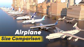 "Airplane Size Comparison Revealed: From Tiny to Gigantic!"