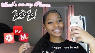 What’s on my iPhone XSMAX 2021 + apps I use to edit