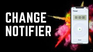 How to use Flutter Change Notifier | Neumorphic Flutter Timer App