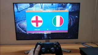 England Vs Italy Euro 2020 (PES 2021 Lite PS4 Slim)