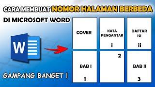 Cara Membuat Nomor Halaman Berbeda di Microsoft Word